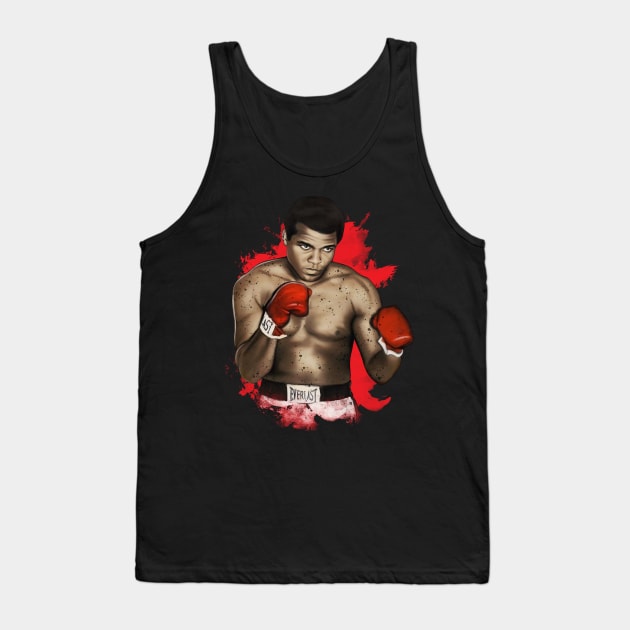 Ali Training Tank Top by warbotspecial